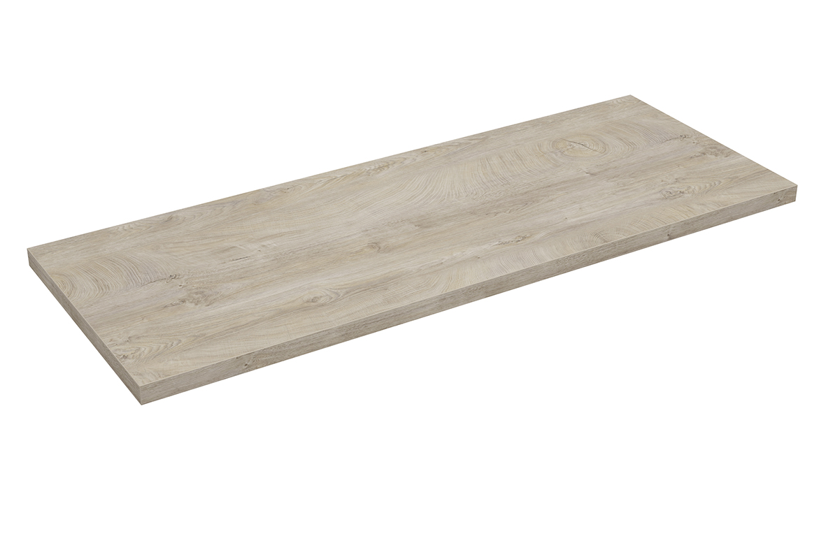 Wiesbaden Alvara topblad 120×46 cm grijs eiken